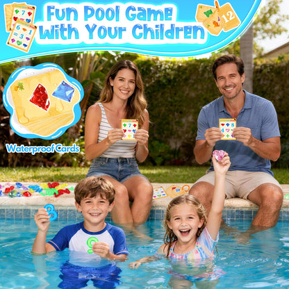 Juguetes de piscina, 54 piezas de juegos de piscina de búsqueda y búsqueda