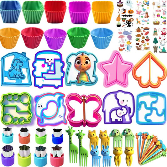 Cortadores de pan para sándwich, formas de verduras para el almuerzo