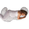 Boppy Almohada de embarazo de cuerpo completo con funda de almohada