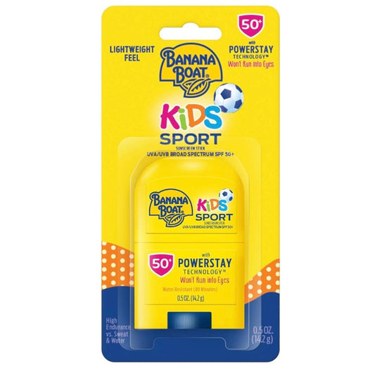 Banana Boat Protector solar Sport Kids SPF 50, 0.5 onzas