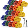 SSBRIGHT Juegos de 24 escalada en roca grande multicolor para niños