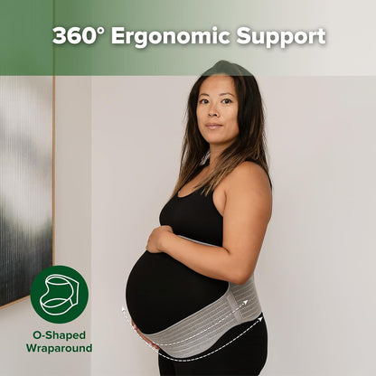 haakaa Cinturón de apoyo de maternidad para dolor de espalda, talla M