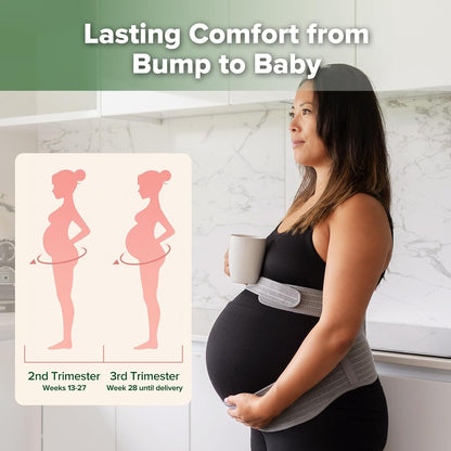 haakaa Cinturón de apoyo de maternidad para dolor de espalda, talla M