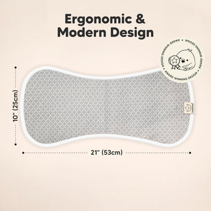 Paños orgánicos para eructos, paquete de 5 paños de algodón súper absorbentes