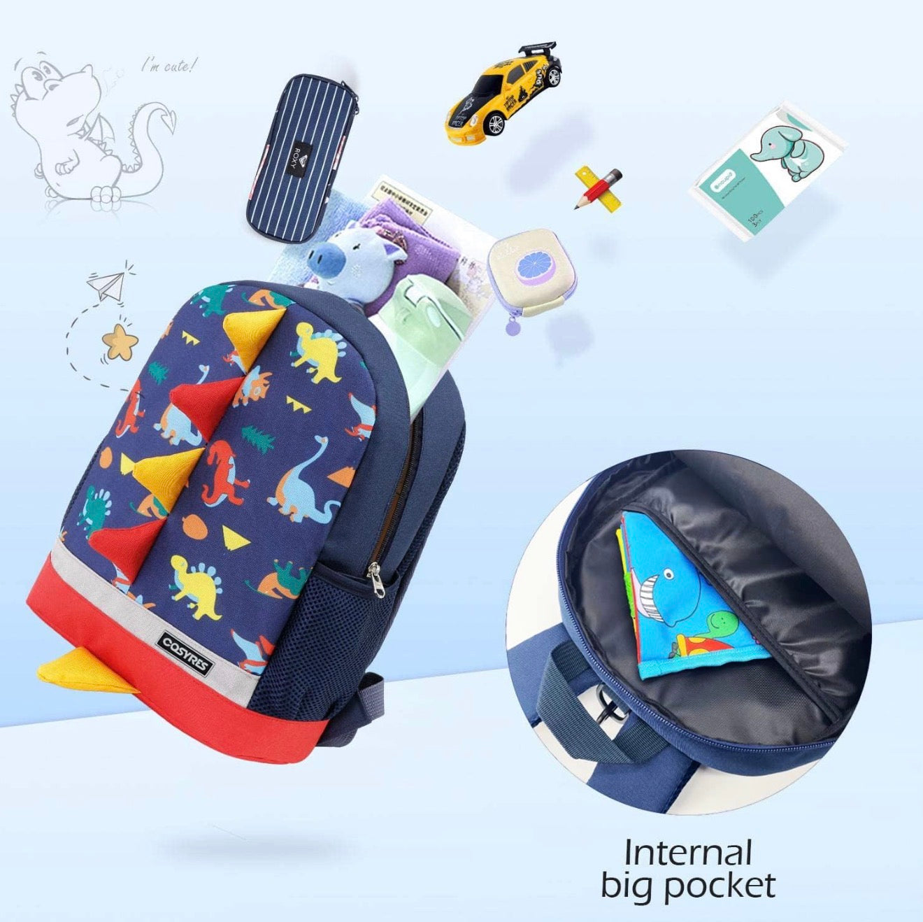 Mochila para niños, (tamaño S)