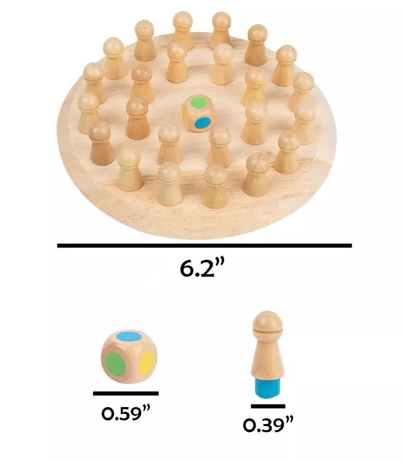Tres En Raya Juego De Memoria Y En Raya De Madera Juguete
