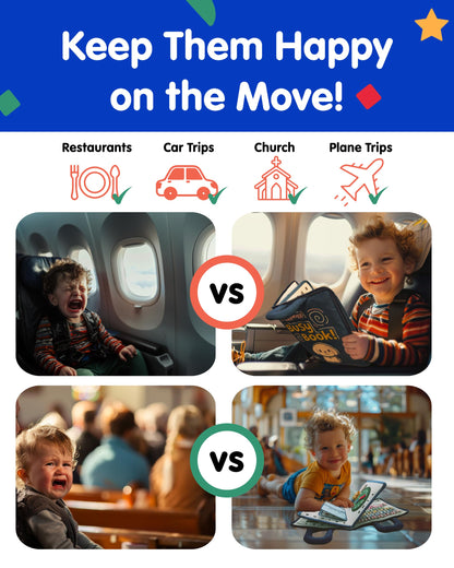 Doggy Woggi - Libro ocupado para niños pequeños