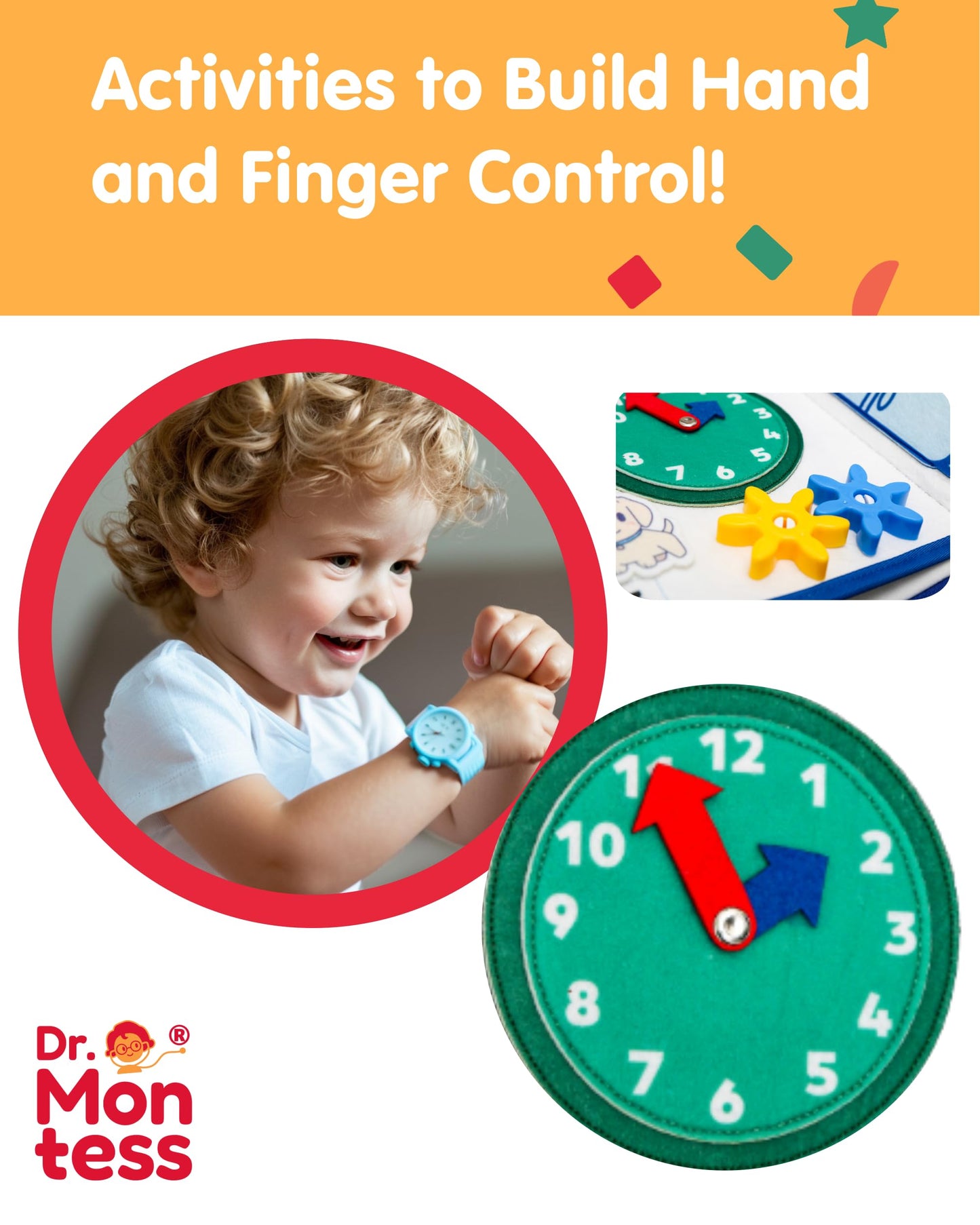 Doggy Woggi - Libro ocupado para niños pequeños