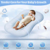 Tumbona Para Bebé Luvbeemom Zumablue 100% Algodón 89 X 51