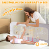 Barandilla de cama Abdtech para niños pequeños - Elevación plegable de 47 pulgadas