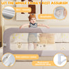 Barandilla de cama Abdtech para niños pequeños - Elevación plegable de 47 pulgadas