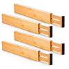 Utoplike - 4 separadores de bambú para cajones