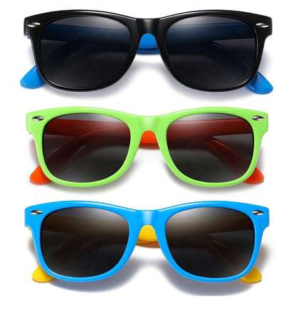 Lentes de sol polarizados para niños y niñas