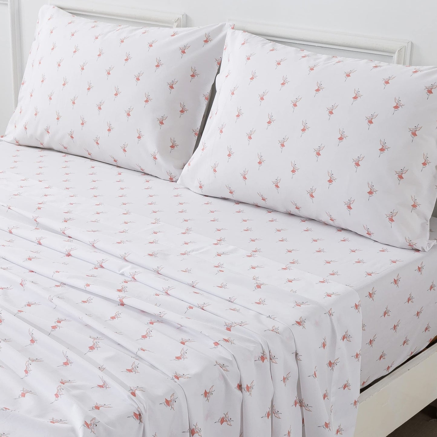 Soul & Lane x Leanna Laming Fairy Garden - Juego de sábanas queen