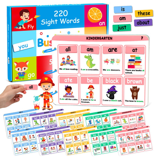 Libro Montessori Sight Word Busy