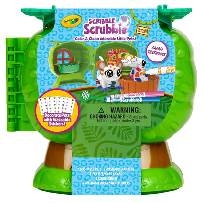 Crayola Scribble Scrubbie Pets Safari Treehouse