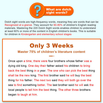 Libro Montessori Sight Word Busy