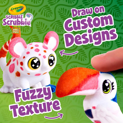 Crayola Scribble Scrubbie Pets Safari Treehouse