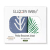 Gllquen Baby Juego de sábanas ajustables universales ultra suaves para moisés, paquete de 2