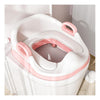 Asiento De Inodoro Entrenamiento Potty Niños 1-3 Años Blanco-rosa