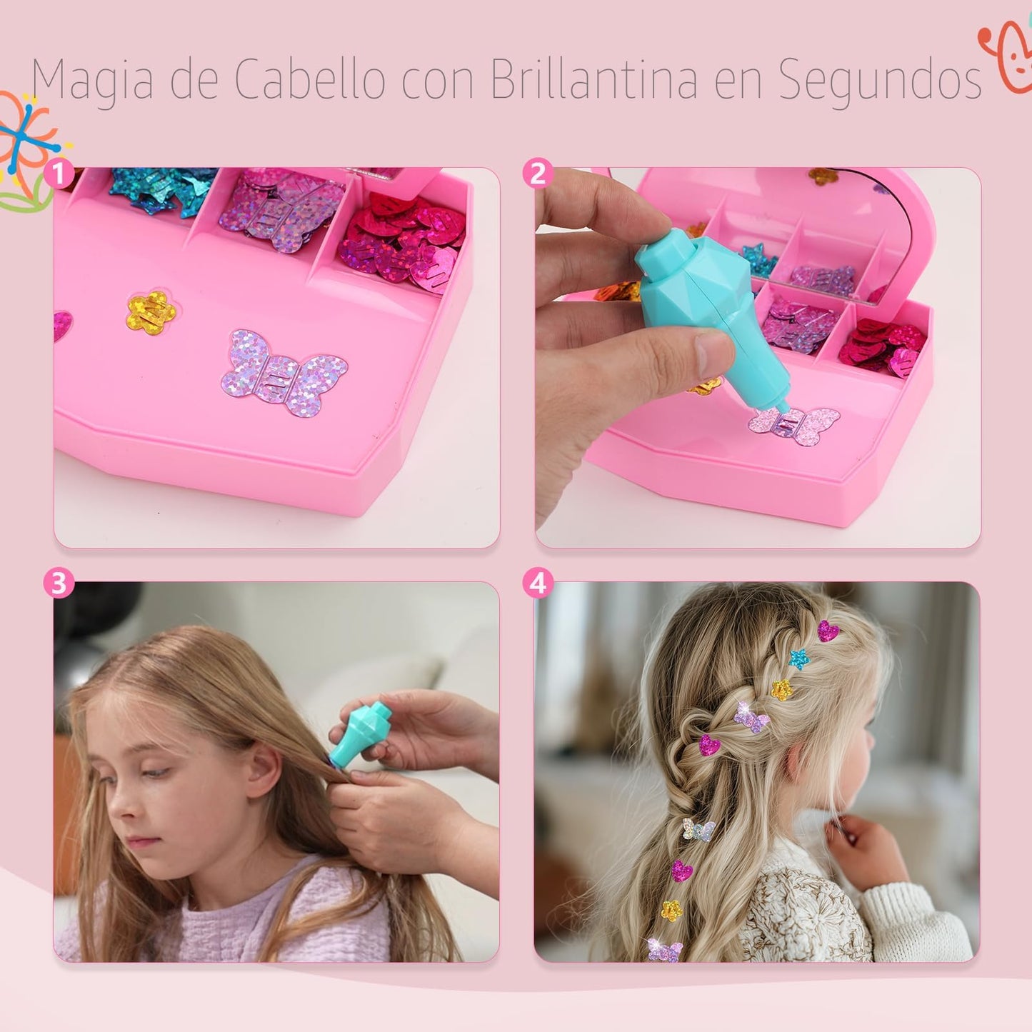 WooWee Kit de Estampador de Gemas para el Cabello