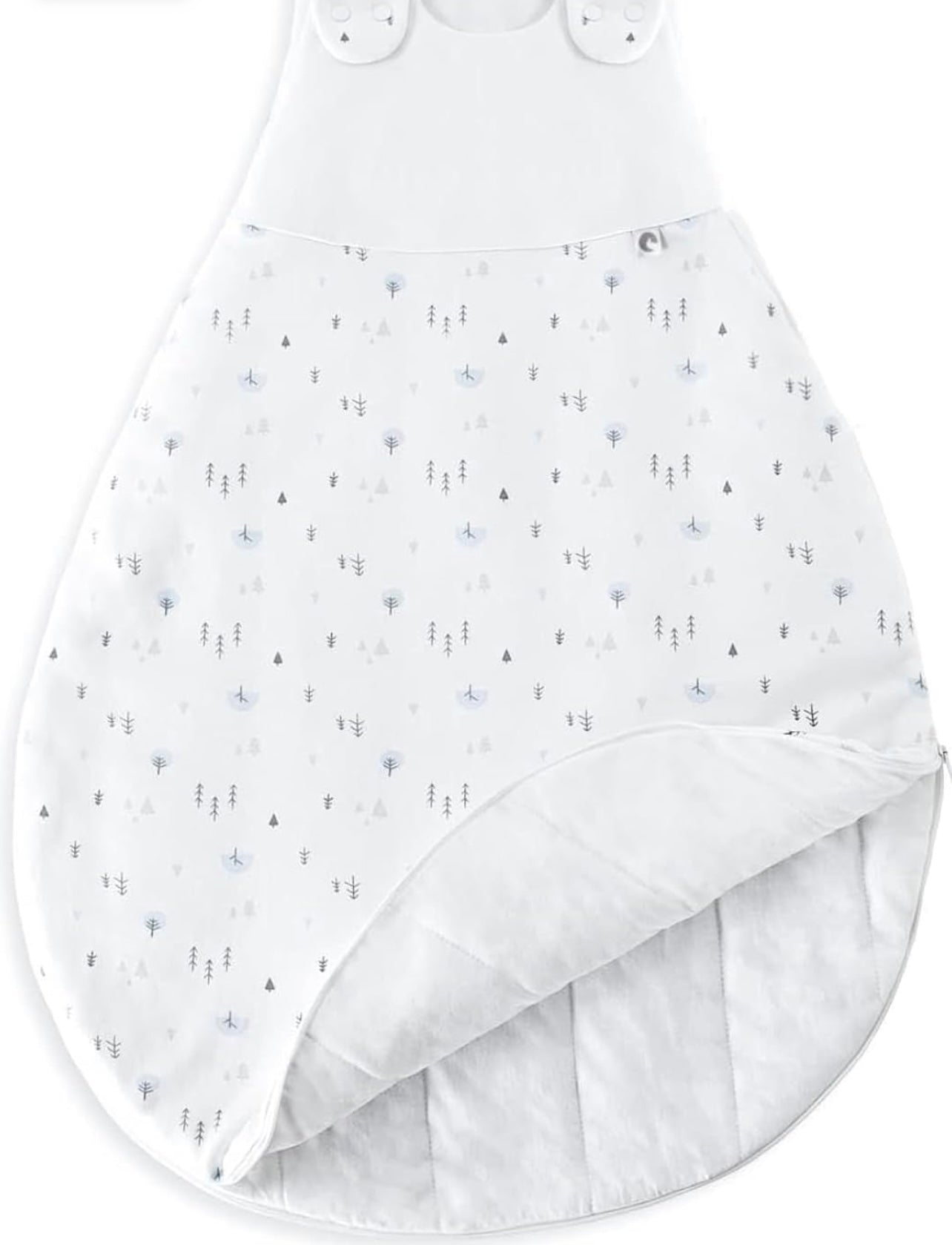 Trekki Saco de dormir acolchado de algodón, saco de dormir de 2.5 tog de peso, 12-36 meses