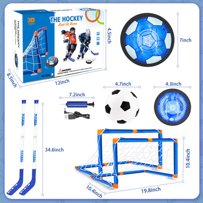 Juego de hockey y fútbol flotante SUNNOW - Juguetes 3 en 1