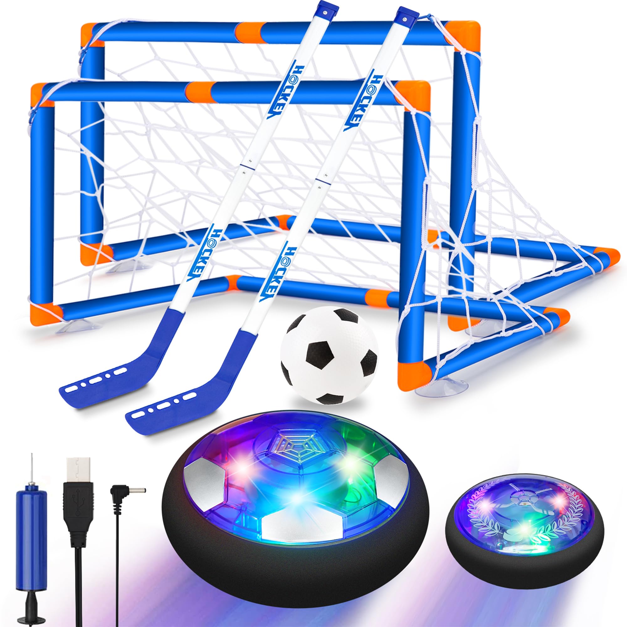 Juego de hockey y fútbol flotante SUNNOW - Juguetes 3 en 1