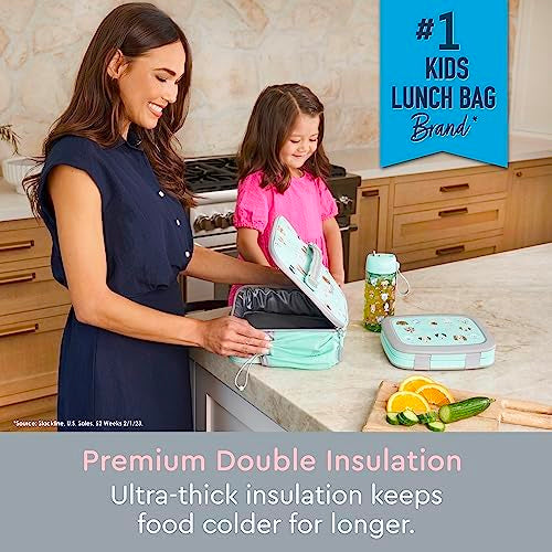Bentgo® Bolsa de almuerzo para niños, duradera, doble aislamiento