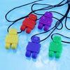 Collares sensoriales masticables