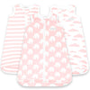 Baebae Saco de dormir para bebé con manta ponible, color rosa, de 18 a 24 meses