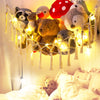 Almacenamiento de animales de peluche, esquina de hamaca de animales de peluche