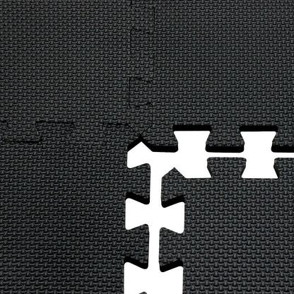 Yostrong® Alfombrilla de juego para bebés de espuma de rompecabezas de 18 azulejos para jugar