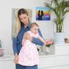 Baebae Saco de dormir para bebé con manta ponible, color rosa, de 18 a 24 meses