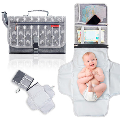 KiddyCare Cambiador de pañales portátil para viajes de bebé