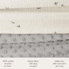 Manta de bebé unisex Bearmoss