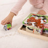 Rompecabezas en cubo de granja de Melissa & Doug, Multicolor