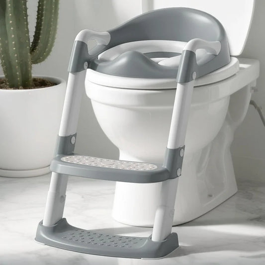COOSEYA Inodoro de Entrenamiento para Ir Al Baño con Banquito