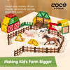 COCO&Friends 41 Azulejos magnéticos 4 animales de granja para niños