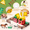 COCO&Friends 41 Azulejos magnéticos 4 animales de granja para niños