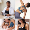 Momcozy Sujetadores de lactancia para lactancia, talla L