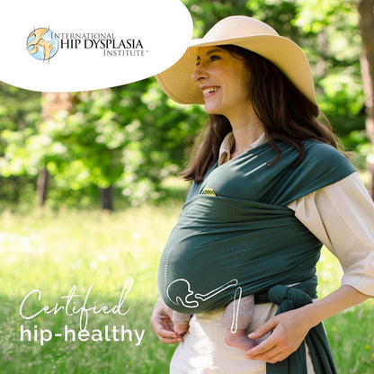 Boba Baby Wrap Carrier – Eslinga original para bebé para recién nacidos (3–16 kg)