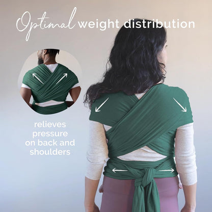 Boba Baby Wrap Carrier – Eslinga original para bebé para recién nacidos (3–16 kg)
