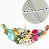 Hamaca de animales de peluche | Almacenamiento de animales de peluche de diseño deportivo