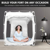Tienda de campaña de cama con dosel de tamaño completo para adultos y niños