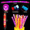 Juego de 12 tubos de pop iluminados OceanWings para niños