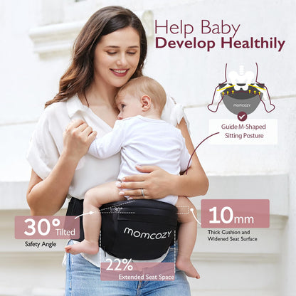 Momcozy Portabebés con asiento de cadera