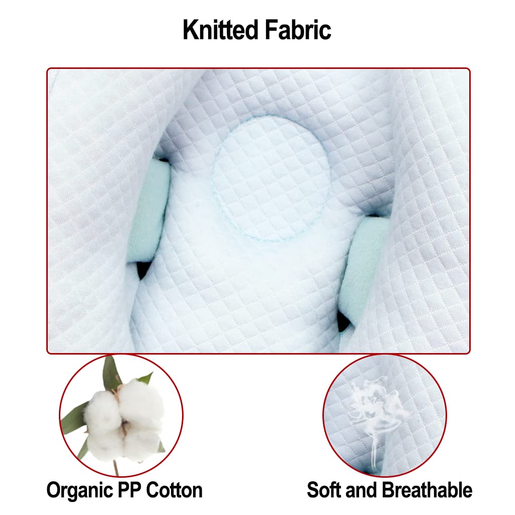 KAKIBLIN Almohada de apoyo para la cabeza del bebé