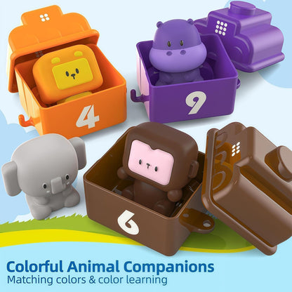 Juguetes Tren - Juego Educativo de Emparejar Colores y Aprendizaje de Conteo