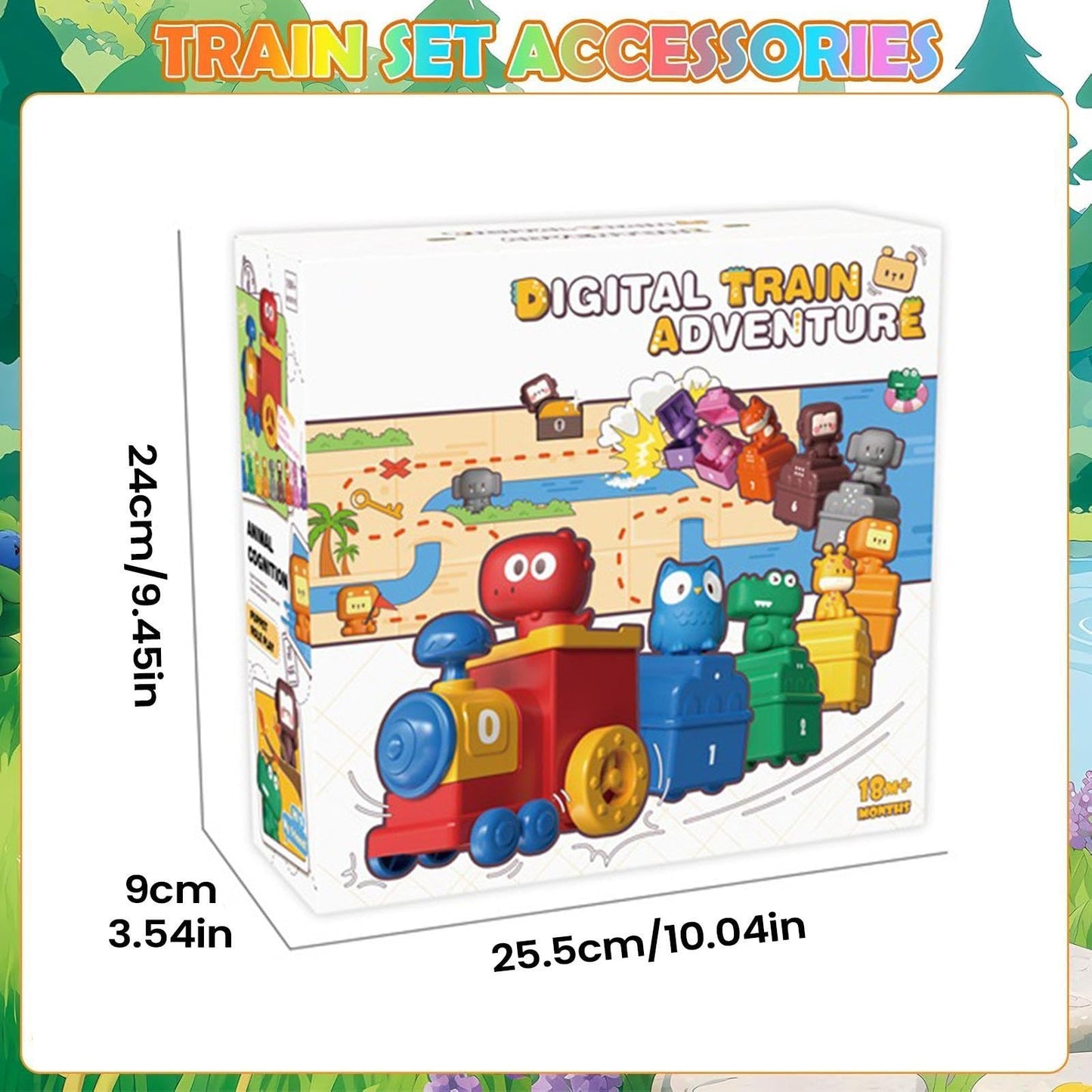 Juguetes Tren - Juego Educativo de Emparejar Colores y Aprendizaje de Conteo